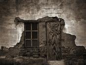 Old House Broken Door