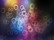 Rainbow Coloured Circles Backgrounds