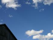 Sky with Barn Backgrounds