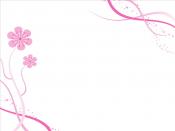 Spring Blossoms with Pink Backgrounds