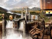 Steampunk City Backgrounds