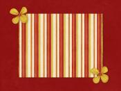 Stripes and Flower Backgrounds