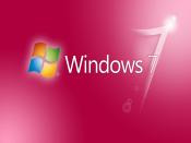Windows 7 Logo Abstract Backgrounds