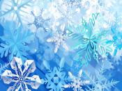 Beautiful Snowflakes Backgrounds